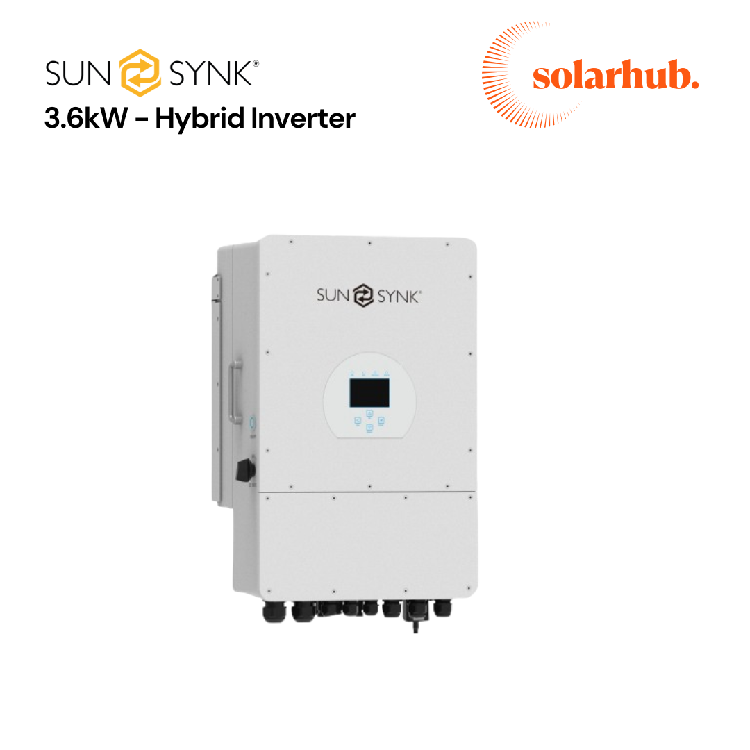 SunSynk 3.6/7kW Single Phase Hybrid Inverter (2 MPPT)