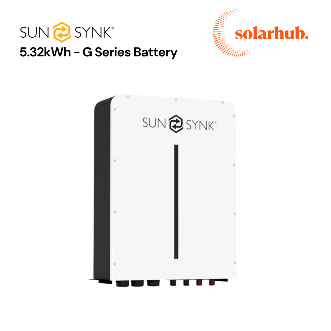 SunSynk 5.32kWh Generation 2 IP20 Battery Storage
