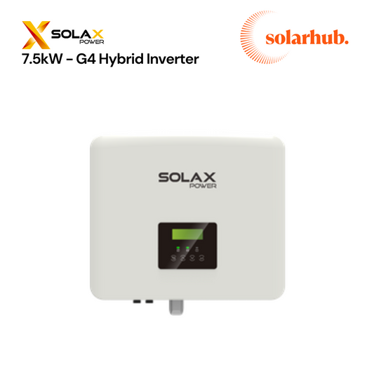 SolaX 7.5kW G4 Hybrid Inverter - with Wifi (2 MPPT)