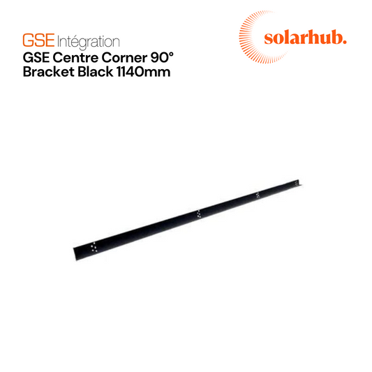 GSE Centre Corner 90° Bracket Black 1140mm