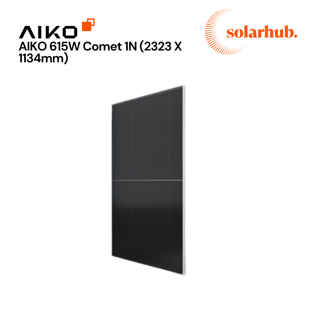 615W AIKO Comet 1N ABC Panel (A-MAH72MW) – Solar Hub