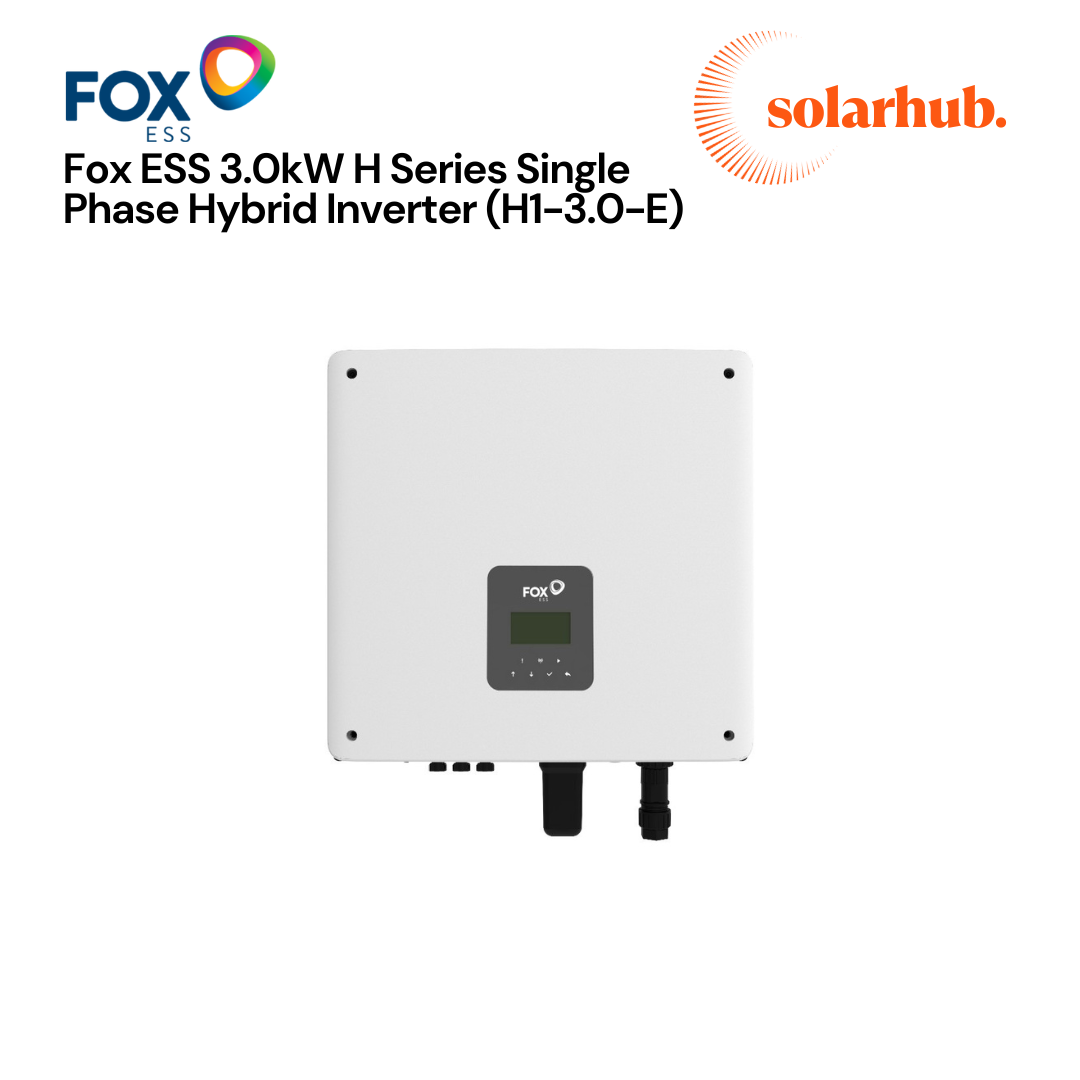 Fox ESS 3.0kW H1-G2 Series Single Phase Hybrid Inverter