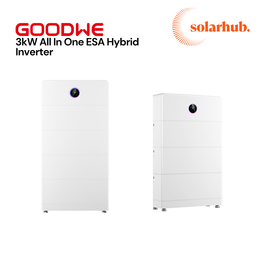 GoodWe 3kW All In One ESA Hybrid Inverter with Dual Tracker DC & AFCI