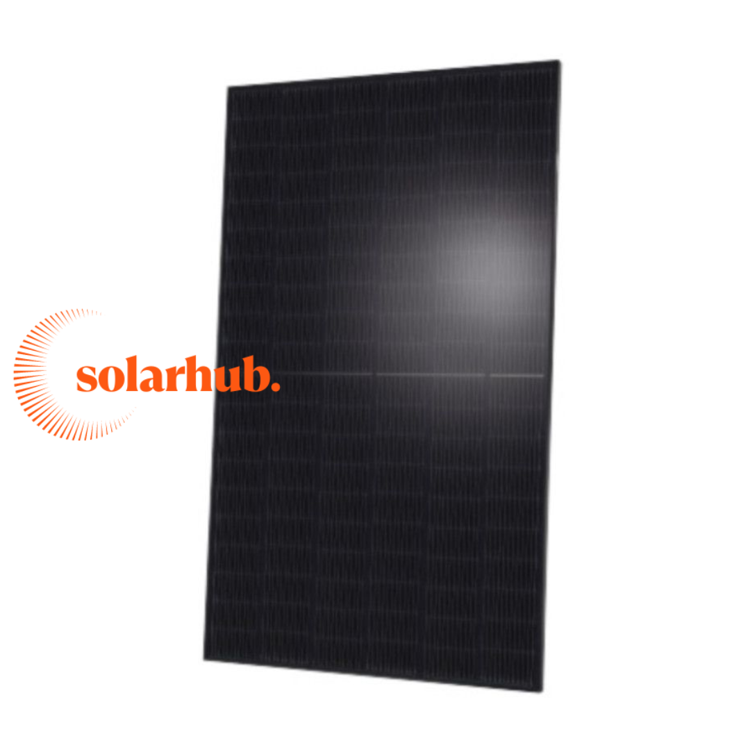 430W DAS Solar Bifacial Dual Glass Full Black