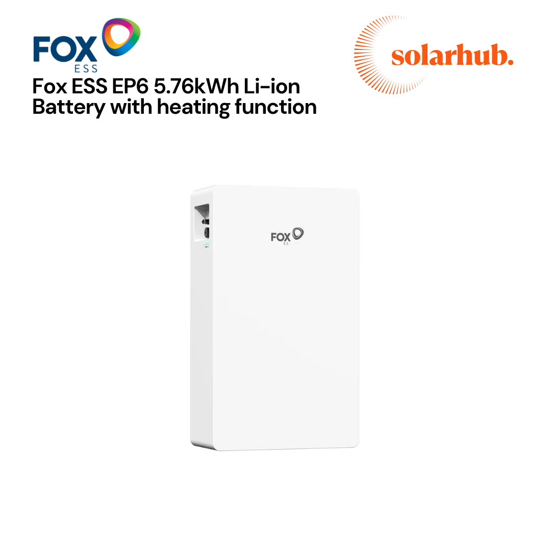 Fox ESS EP6 5.76kWh Li-ion Battery with heating function