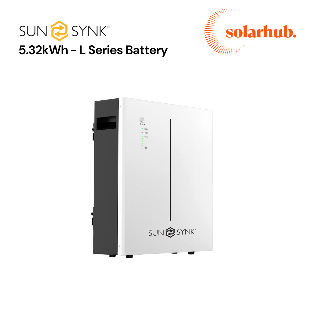 SunSynk L-Range 5.32kWh IP65 Battery Storage