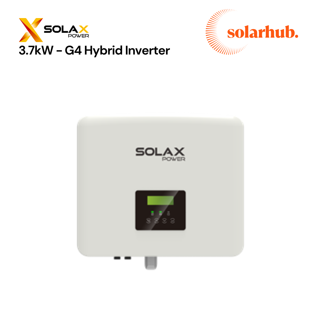 SolaX 3.7kW G4 Hybrid Inverter - with Wifi (2 MPPT)