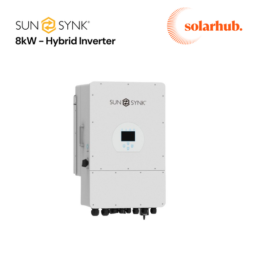 SunSynk 8kW Single Phase Hybrid Inverter (2 MPPT)