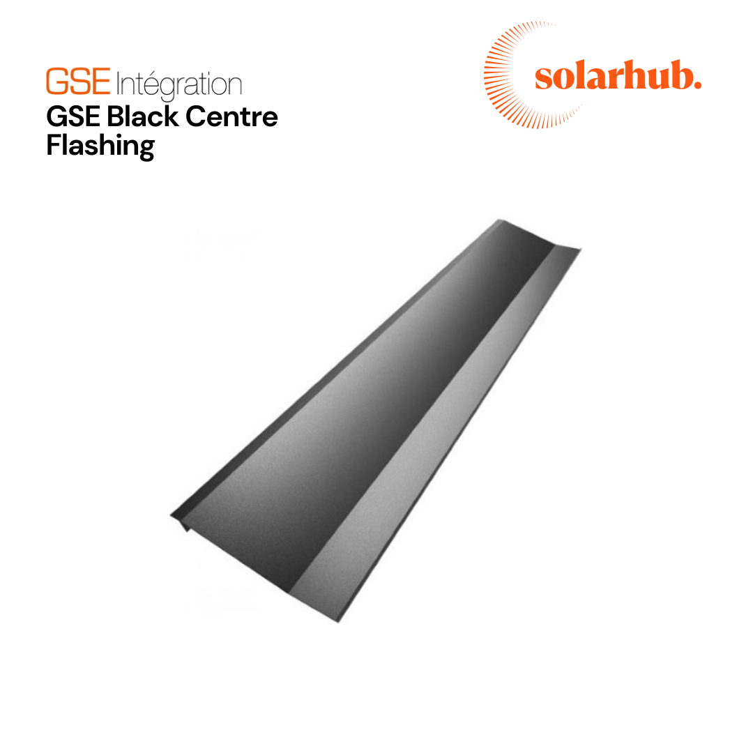 GSE Black Top Centre Flashing