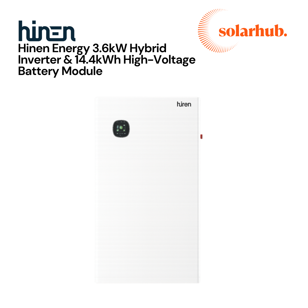 Hinen Energy 3.6kW Hybrid & 14.4kWh High-Voltage Battery Module Kit