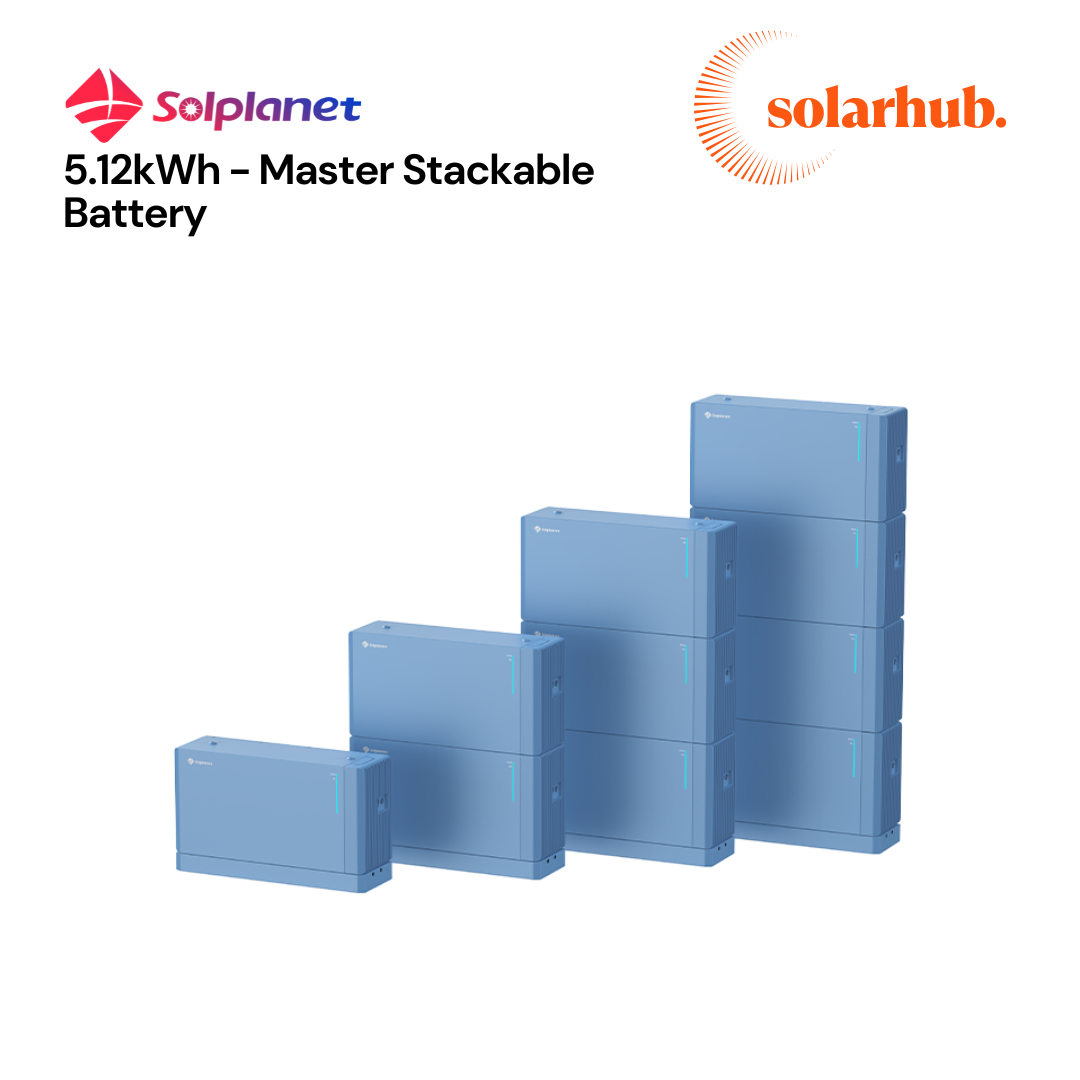 Solplanet 5.12kWh Stackable Master Battery with Ground Mount Kit (Ai-LB-G3)