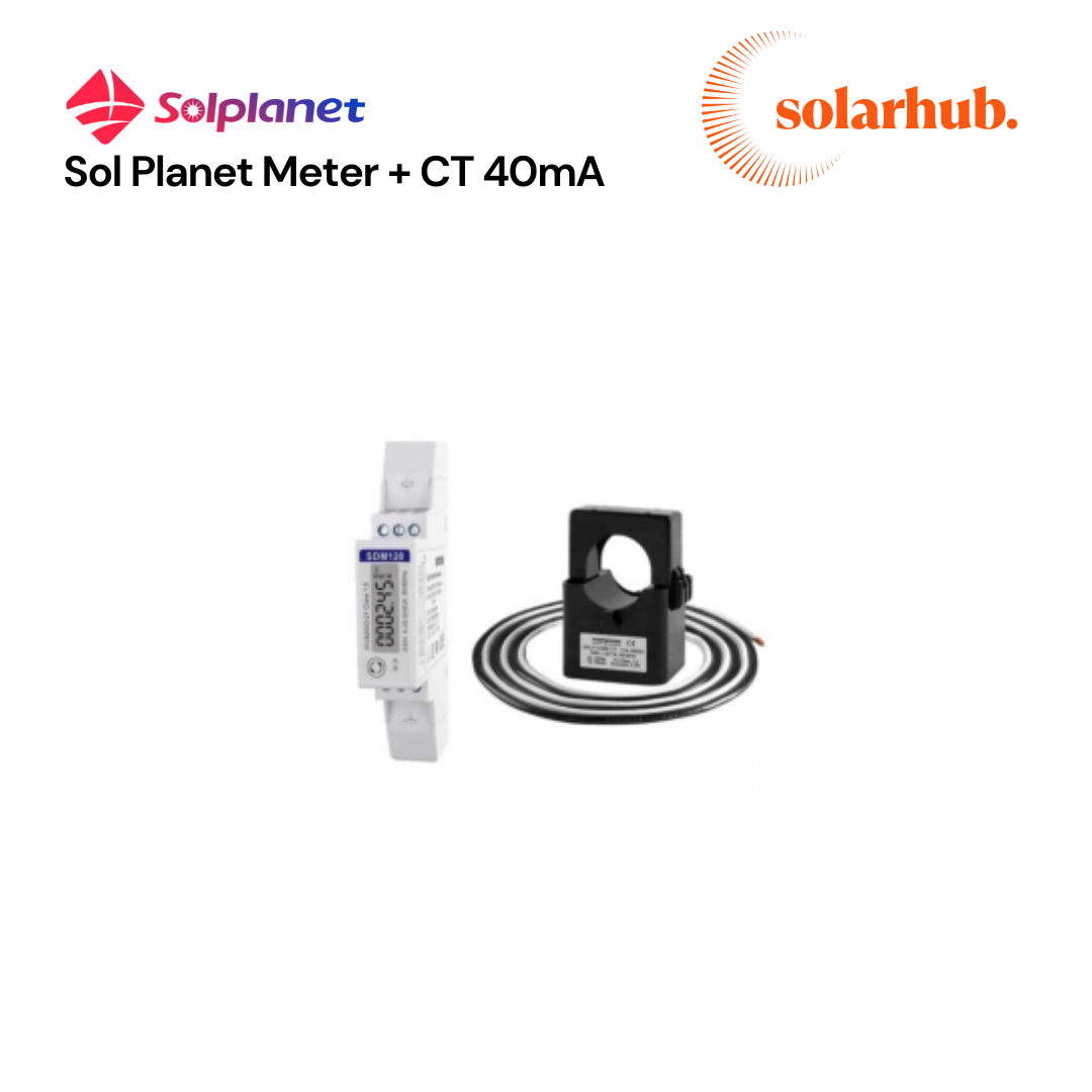 Sol Planet Meter + CT 40mA