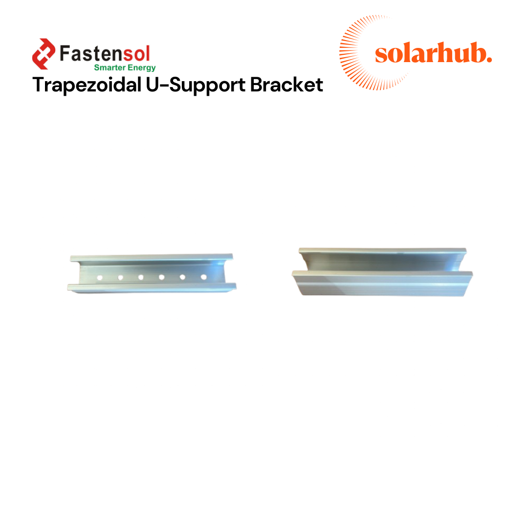 Fastensol Trapezoidal U-Support Bracket 140MM