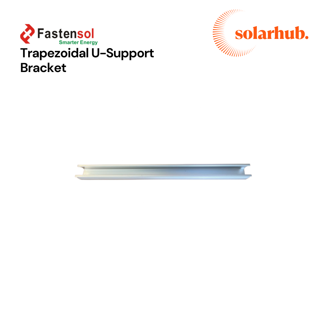 Fastensol Trapezoidal U-Support Bracket 400MM