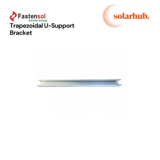 Fastensol Trapezoidal U-Support Bracket 400MM