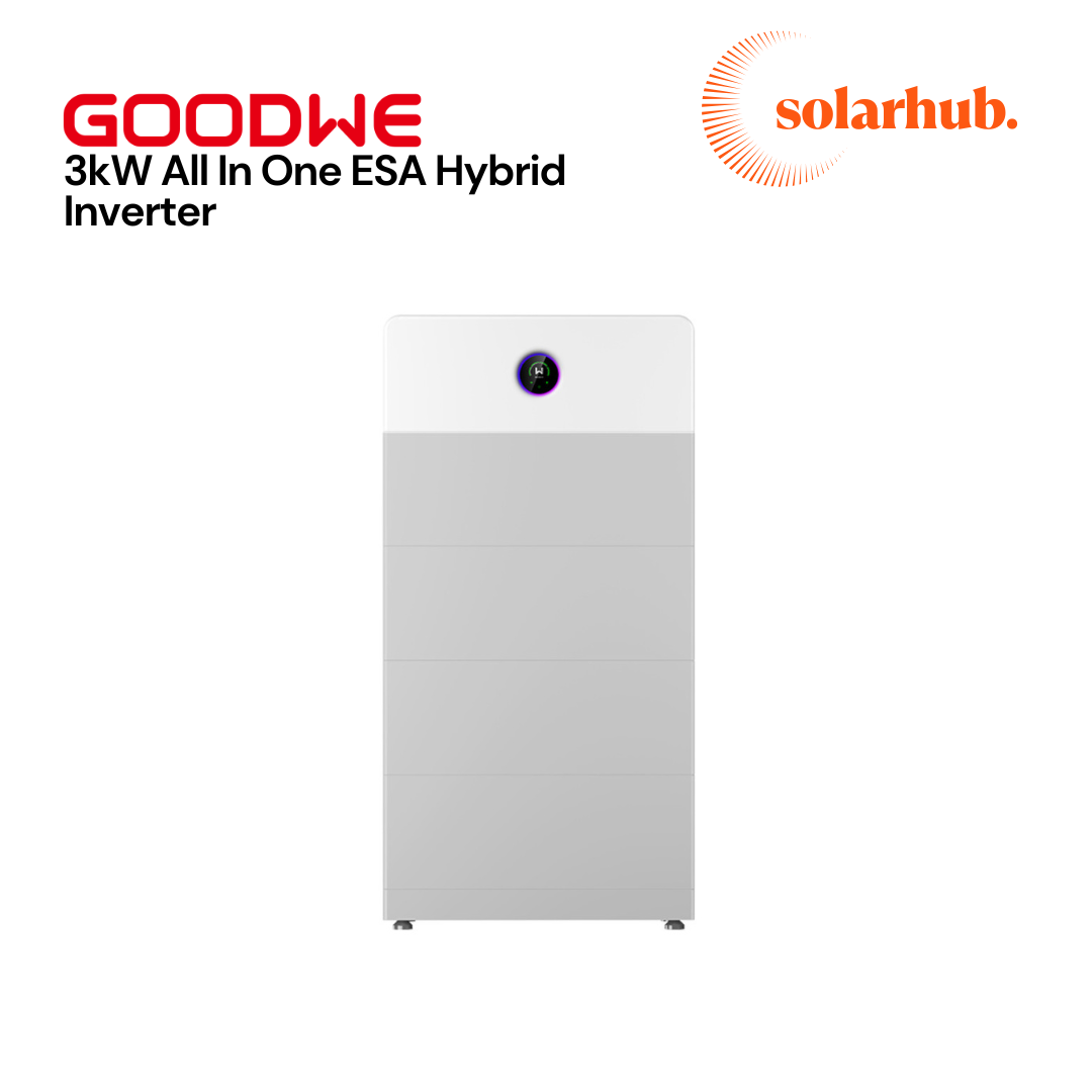 GoodWe 3kW All In One ESA Hybrid Inverter with Dual Tracker DC & AFCI