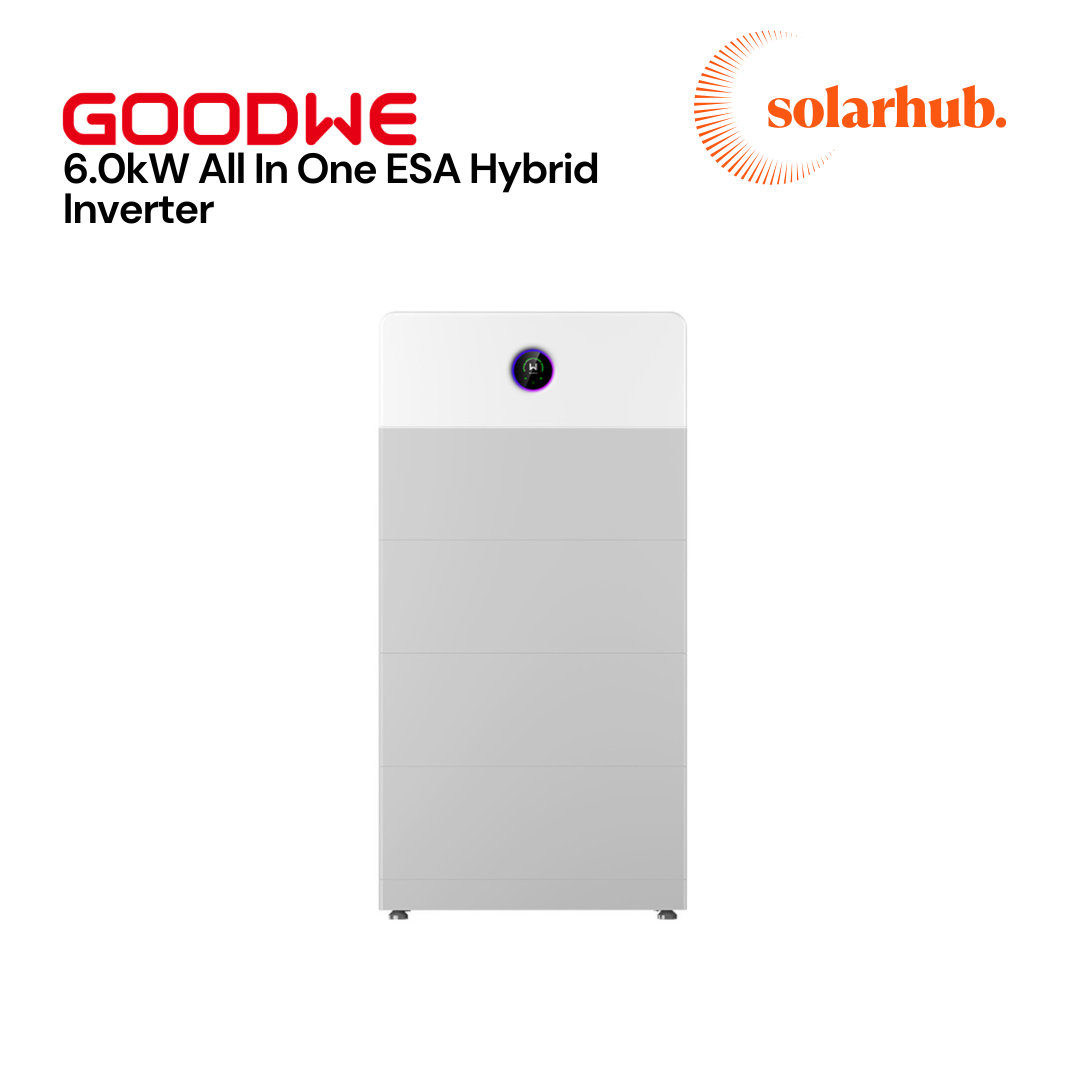GoodWe 6.0kW All In One ESA Hybrid Inverter with Dual Tracker DC & AFCI
