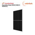 615W Canadian Solar Bifacial Silver-Framed Panel (TOPBiHiKu6)