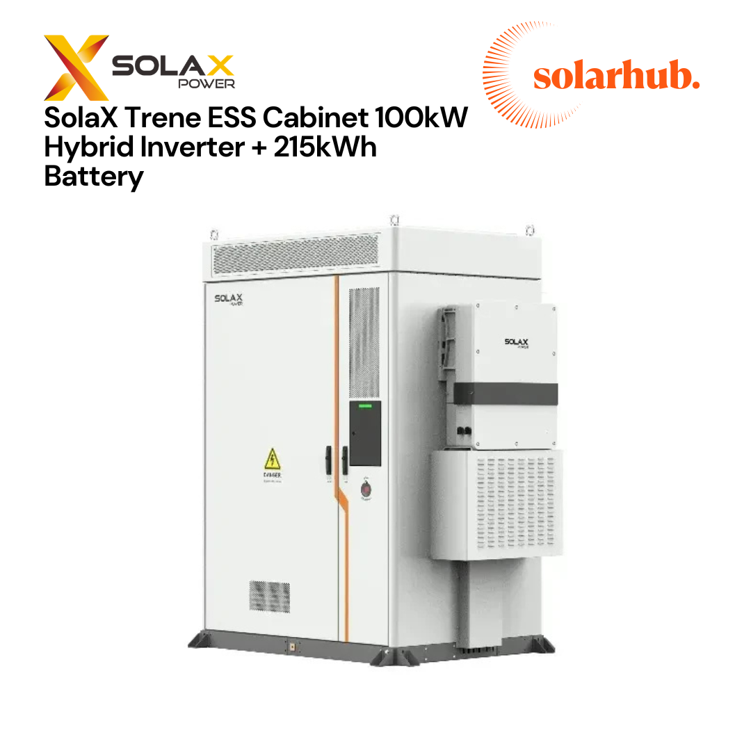 SolaX Trene ESS Cabinet 100kW Hybrid Inverter + 215kWh Battery system