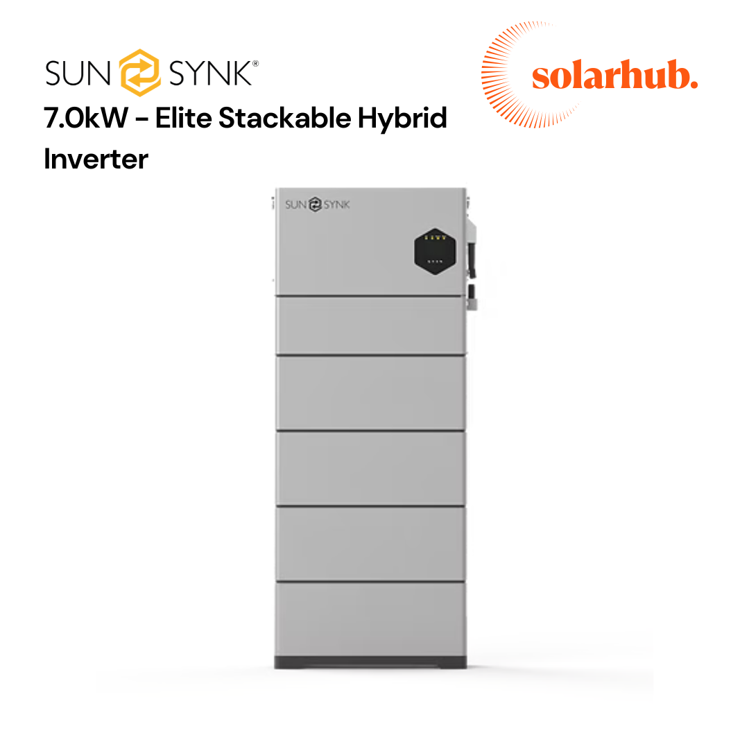 SunSynk Elite Stackable 7.0kW Single Phase Hybrid Inverter