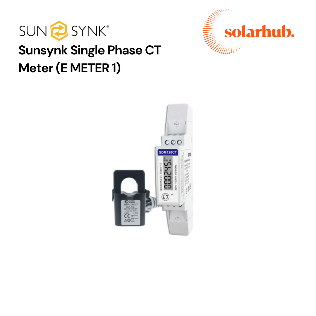 Sunsynk Eastron Single Phase CT Meter (E METER 1)